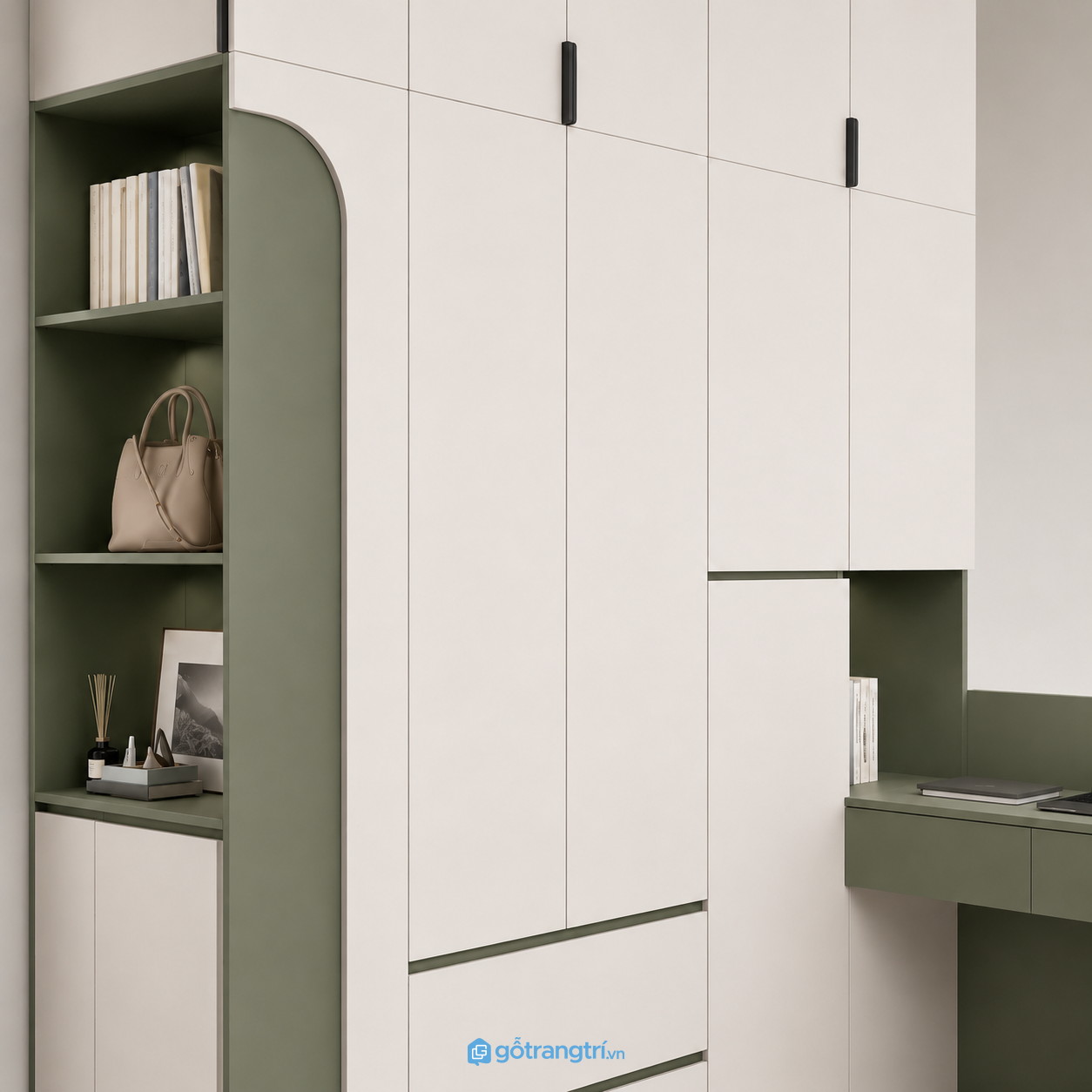 Thiết kế tích hợp giúp tiết kiệm diện tích hiệu quả