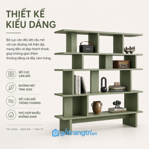 Thiết kế tối giản giúp không gian trở nên thoáng hơn