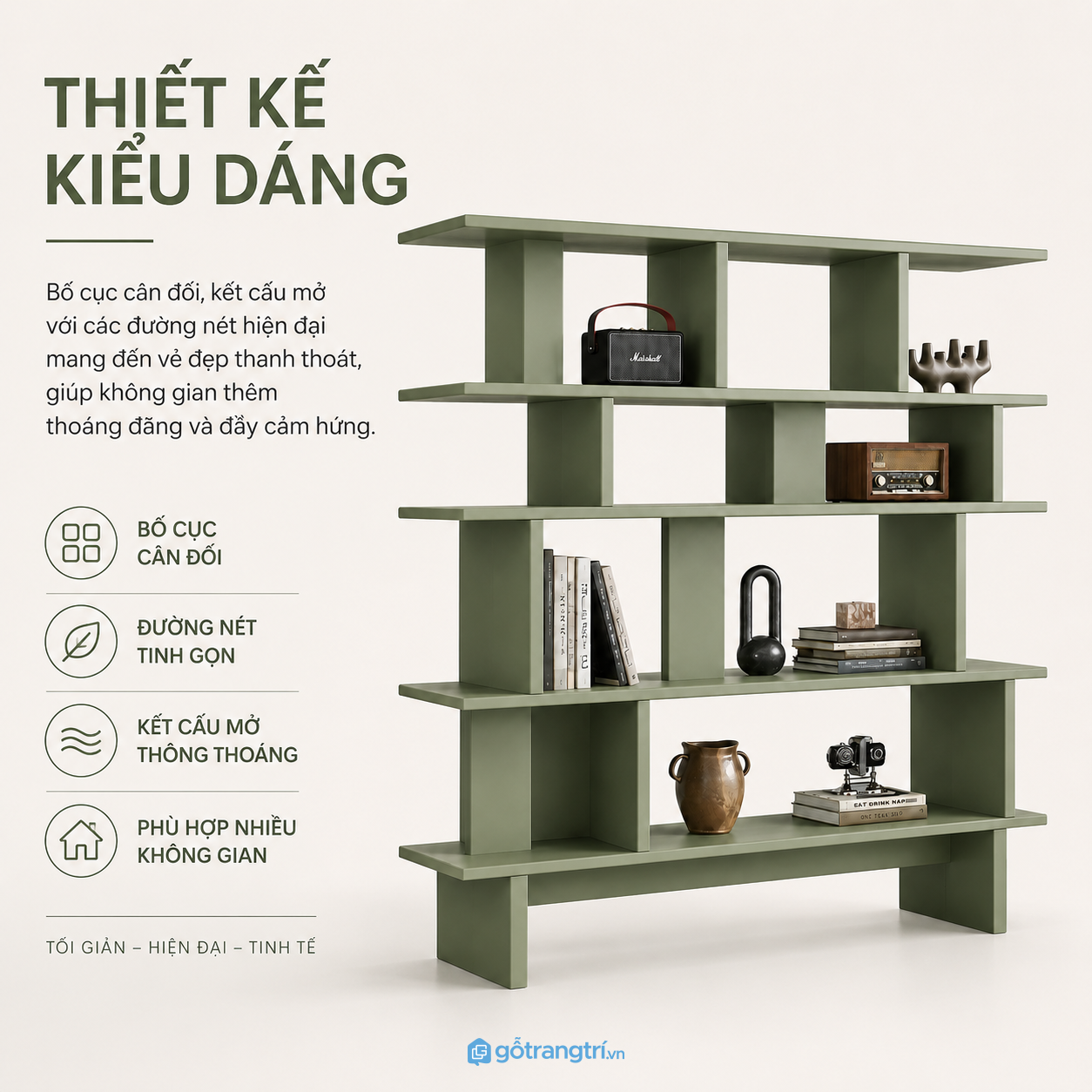 Thiết kế tối giản giúp không gian trở nên thoáng hơn Thiết kế tối giản giúp không gian trở nên thoáng hơn