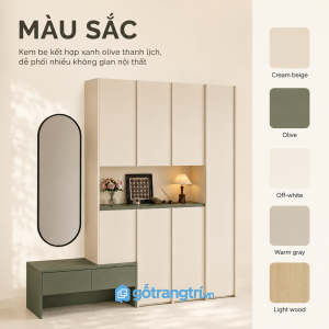 Tích hợp nhiều tiện ích trong cùng một thiết kế