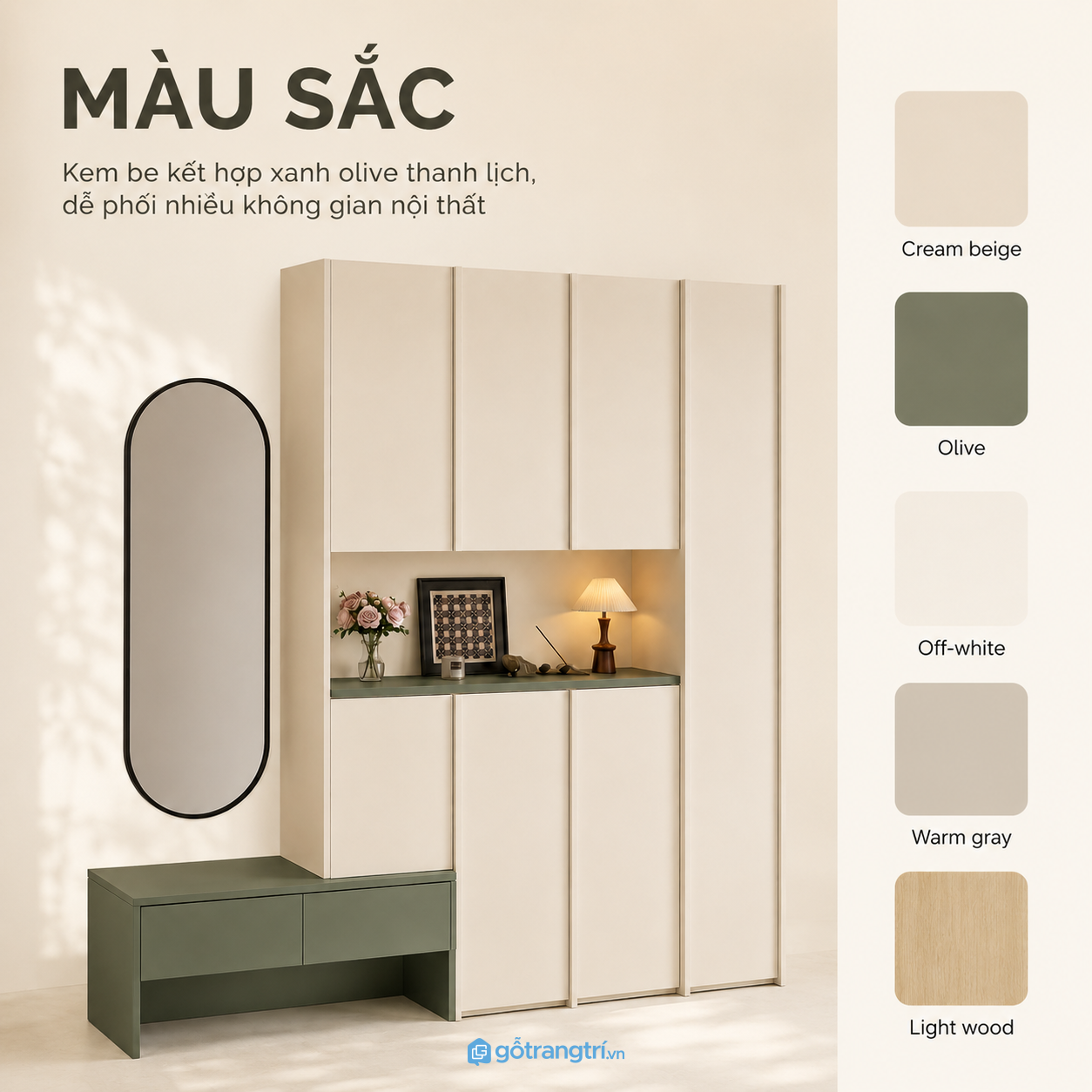 Tích hợp nhiều tiện ích trong cùng một thiết kế Tích hợp nhiều tiện ích trong cùng một thiết kế