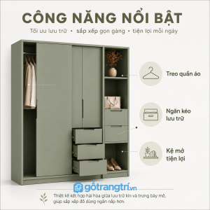 Tối ưu công năng lưu trữ cho gia đình hiện đại