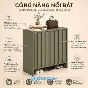 Tối ưu khả năng lưu trữ cho khu vực lối vào