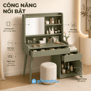 Tối ưu lưu trữ cho góc làm đẹp