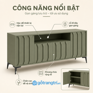 Tối ưu lưu trữ cho khu vực giải trí