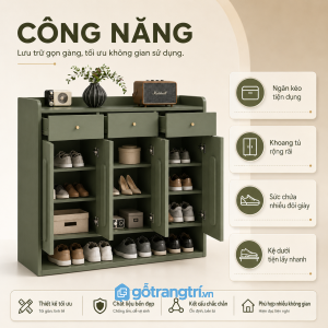 Tối ưu lưu trữ, giữ lối vào luôn ngăn nắp