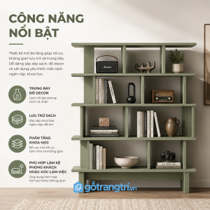 Tối ưu lưu trữ và trưng bày trong cùng một thiết kế
