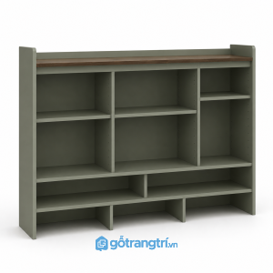 Tủ Giày Màu Xanh Olive Hiện Đại 120cm GHS-5035 - hình ảnh thực tế 1