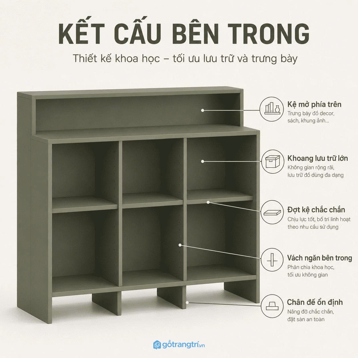 Tủ lưu trữ cánh nan dọc màu xanh olive hiện đại GHS-5054 - hình ảnh thực tế 1 Tủ lưu trữ cánh nan dọc màu xanh olive hiện đại GHS-5054 - hình ảnh thực tế 1