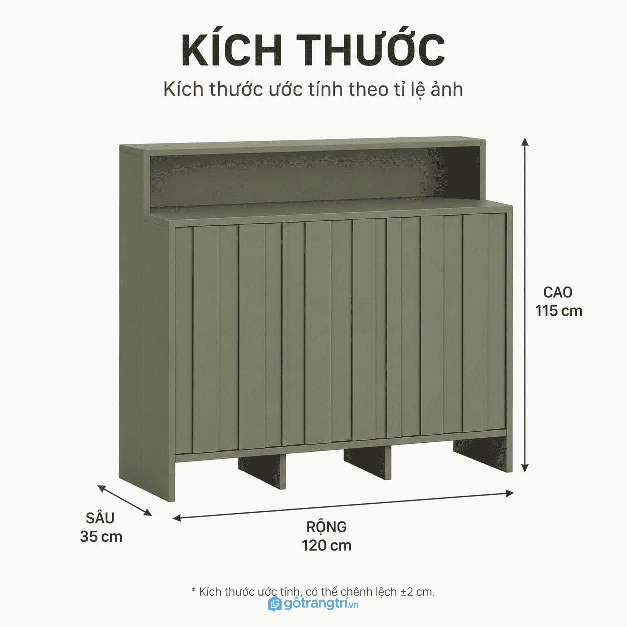 Tủ lưu trữ cánh nan dọc màu xanh olive hiện đại kết hợp kệ trưng bày tiện dụng Tủ lưu trữ cánh nan dọc màu xanh olive hiện đại kết hợp kệ trưng bày tiện dụng