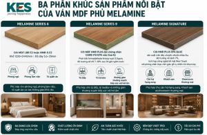 Ván MDF phủ melamine