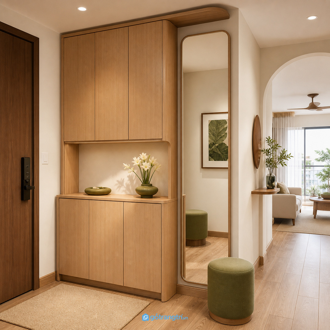 Lối vào là điểm đầu tiên quyết định cảm giác căn nhà