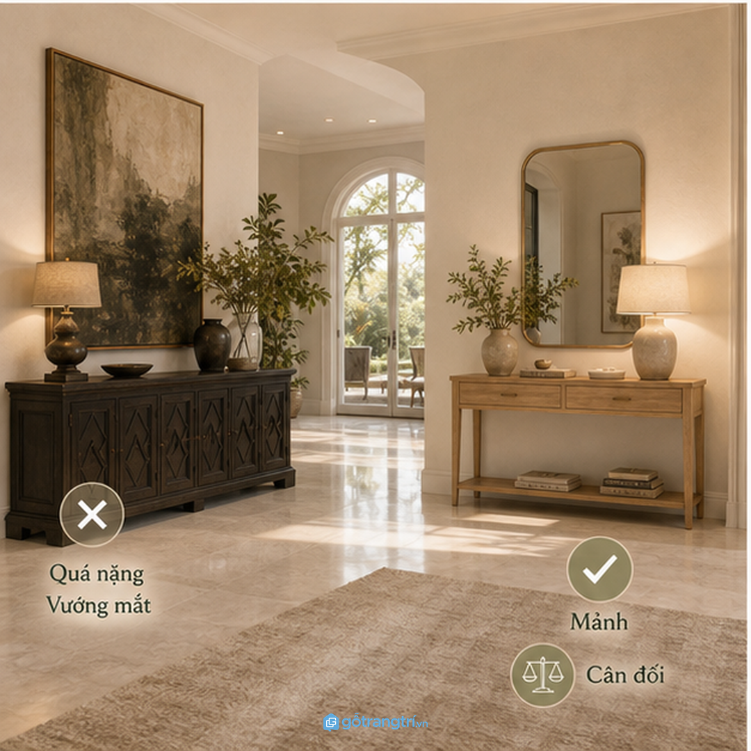 Giữ lối vào gọn hơn bằng ngăn kéo kín