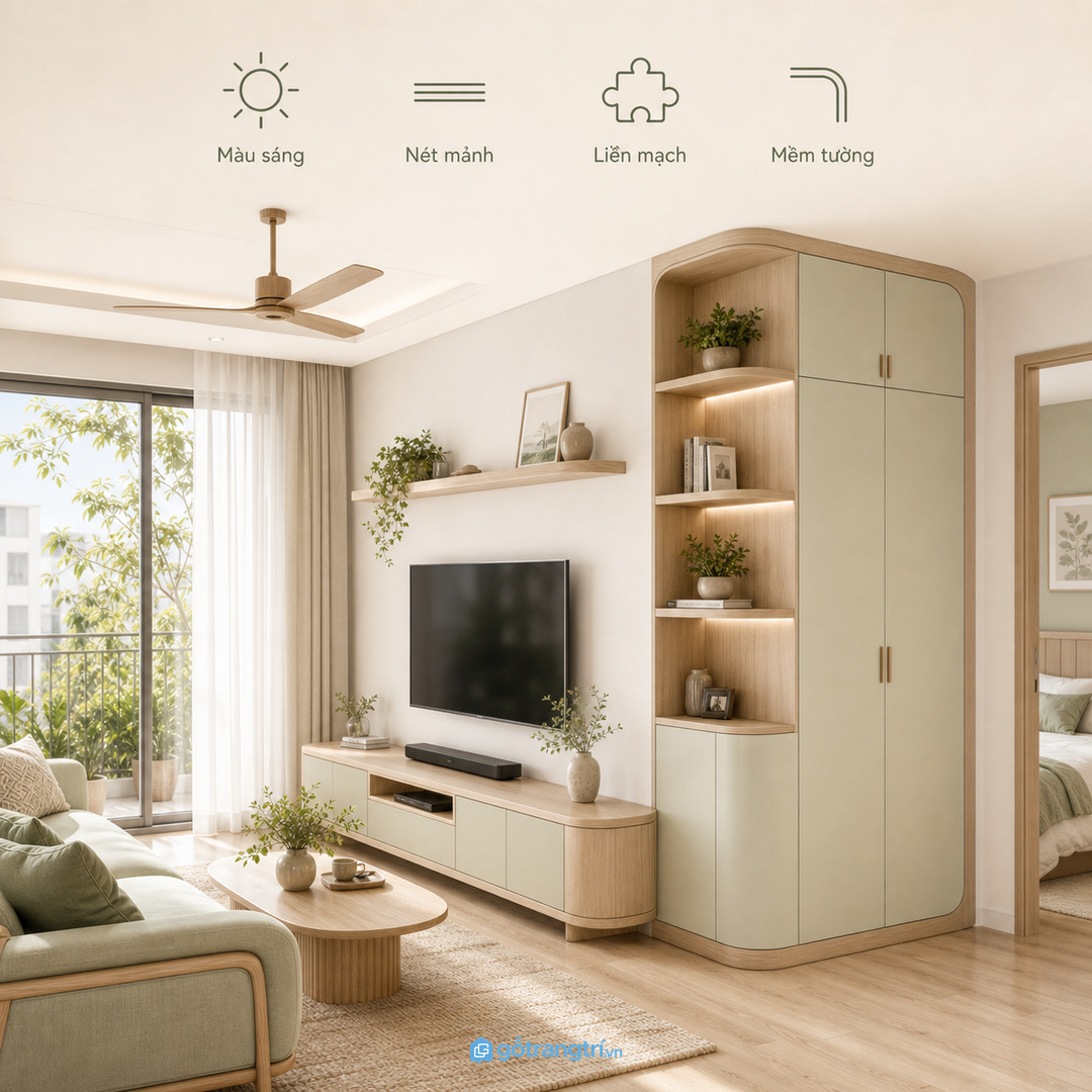 Phong thủy tốt bắt đầu từ luồng đi thông thoáng