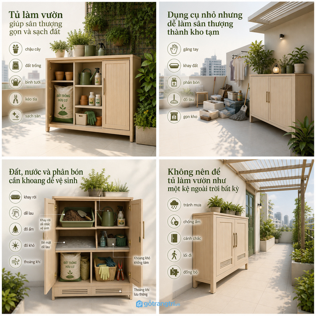 Đất, nước và phân bón cần khoang dễ vệ sinh