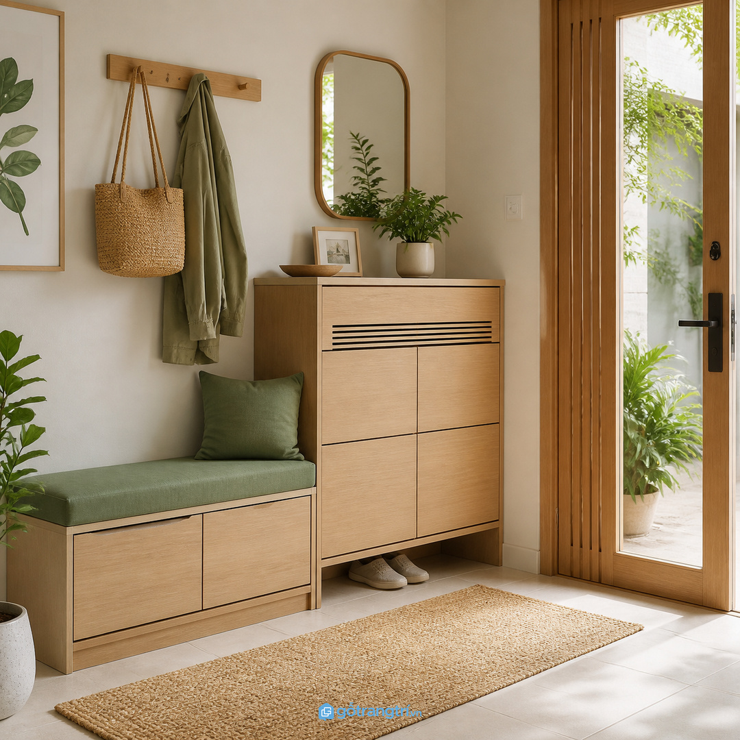 Tủ quá sâu hoặc đặt sai vị trí dễ làm lối vào bị chật