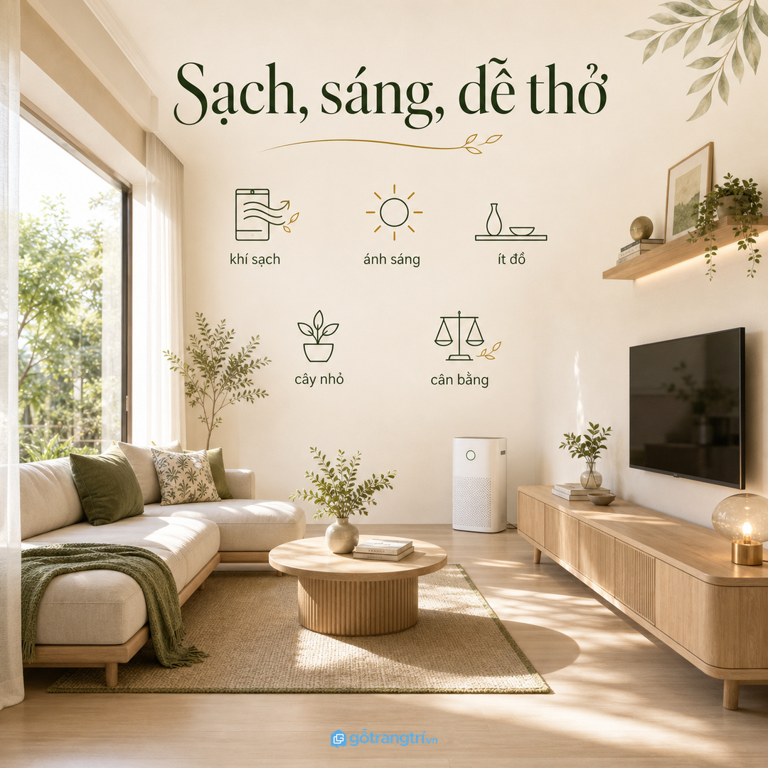 Khoang tủ giấu máy cần thoáng và dễ lấy, không nên kín quá mức