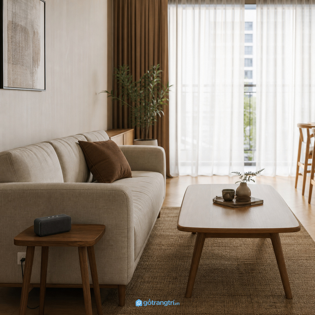 Chọn chiều cao theo tay vịn sofa và tư thế ngồi
