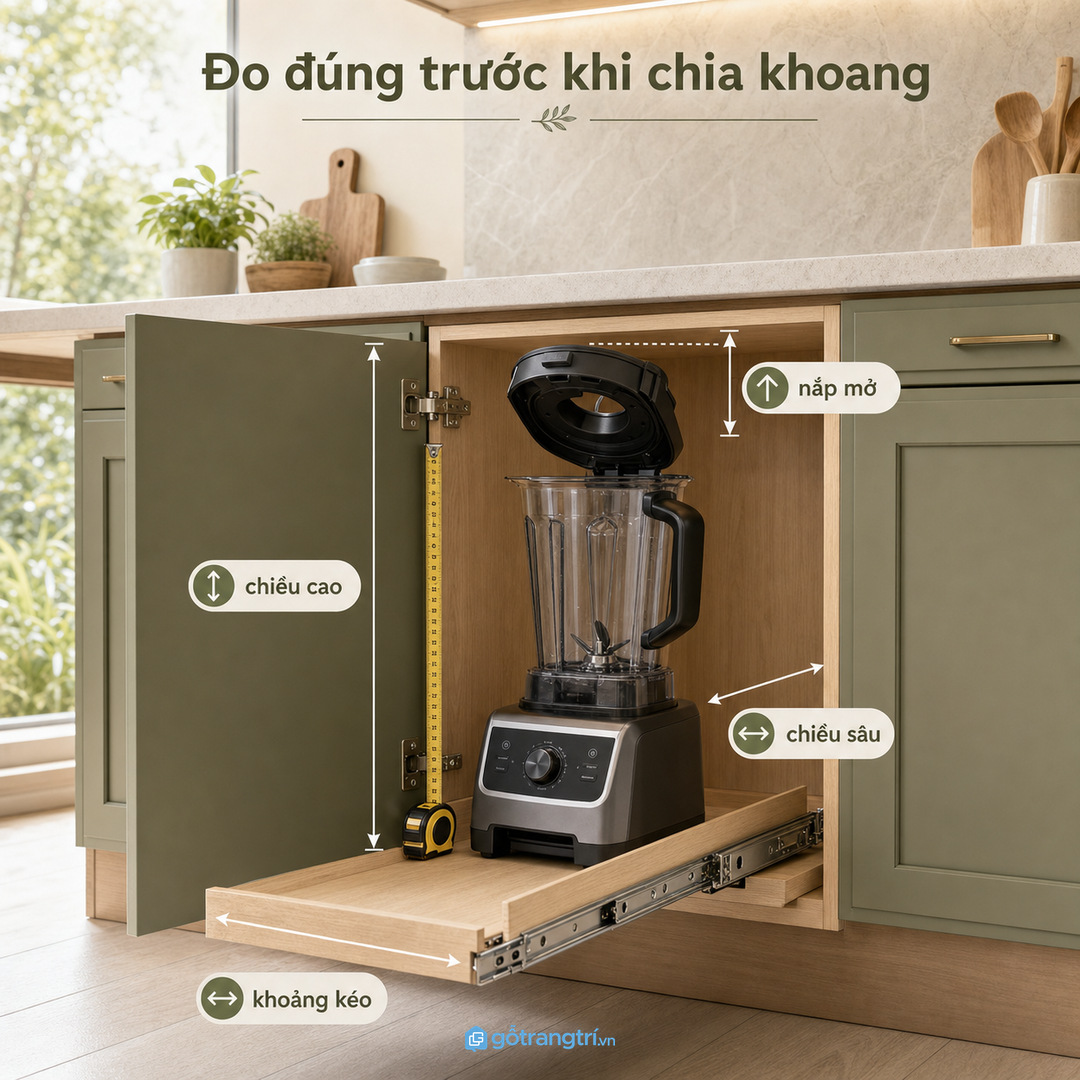 Cối xay, nắp và lưỡi dao cần ô riêng để không va chạm