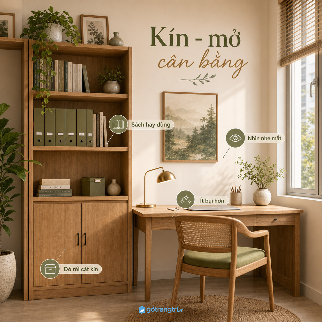 Giữ ánh sáng tự nhiên cho mặt bàn