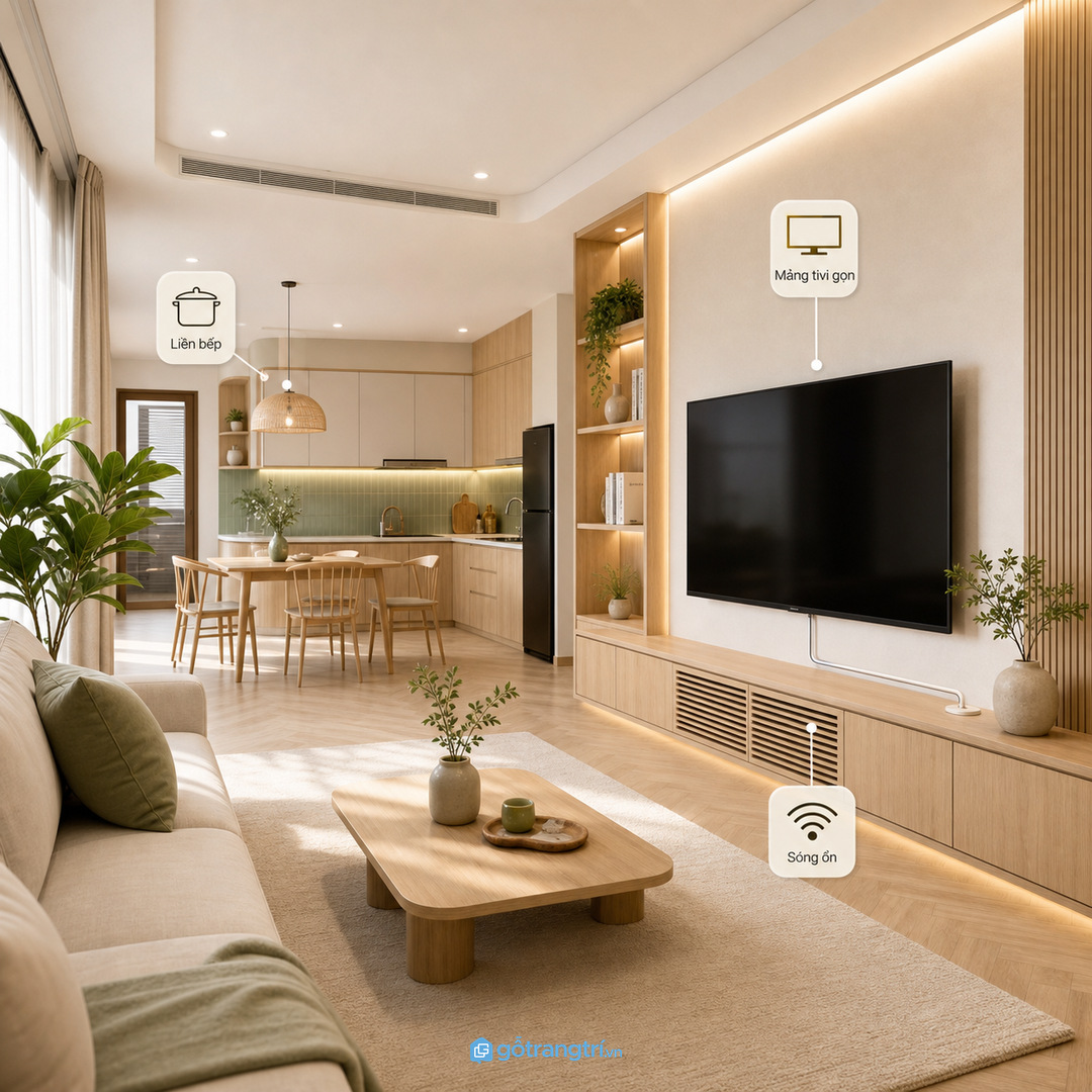 Tính lỗ thoáng, đường dây và điểm bảo trì từ bản vẽ