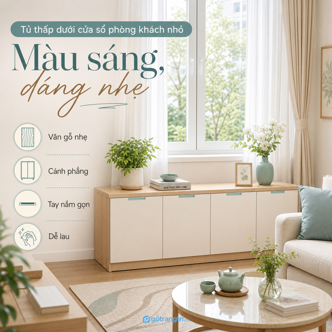 Chia khoang kín, hộc kéo và ngăn mở theo đúng nhóm đồ cần dùng