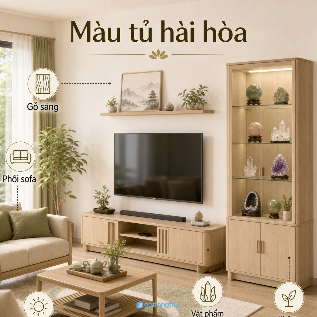 Chọn kính, đèn và hộc kín vừa đủ