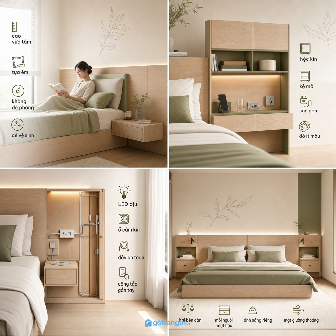 Tính ổ điện và dây sạc ngay từ đầu