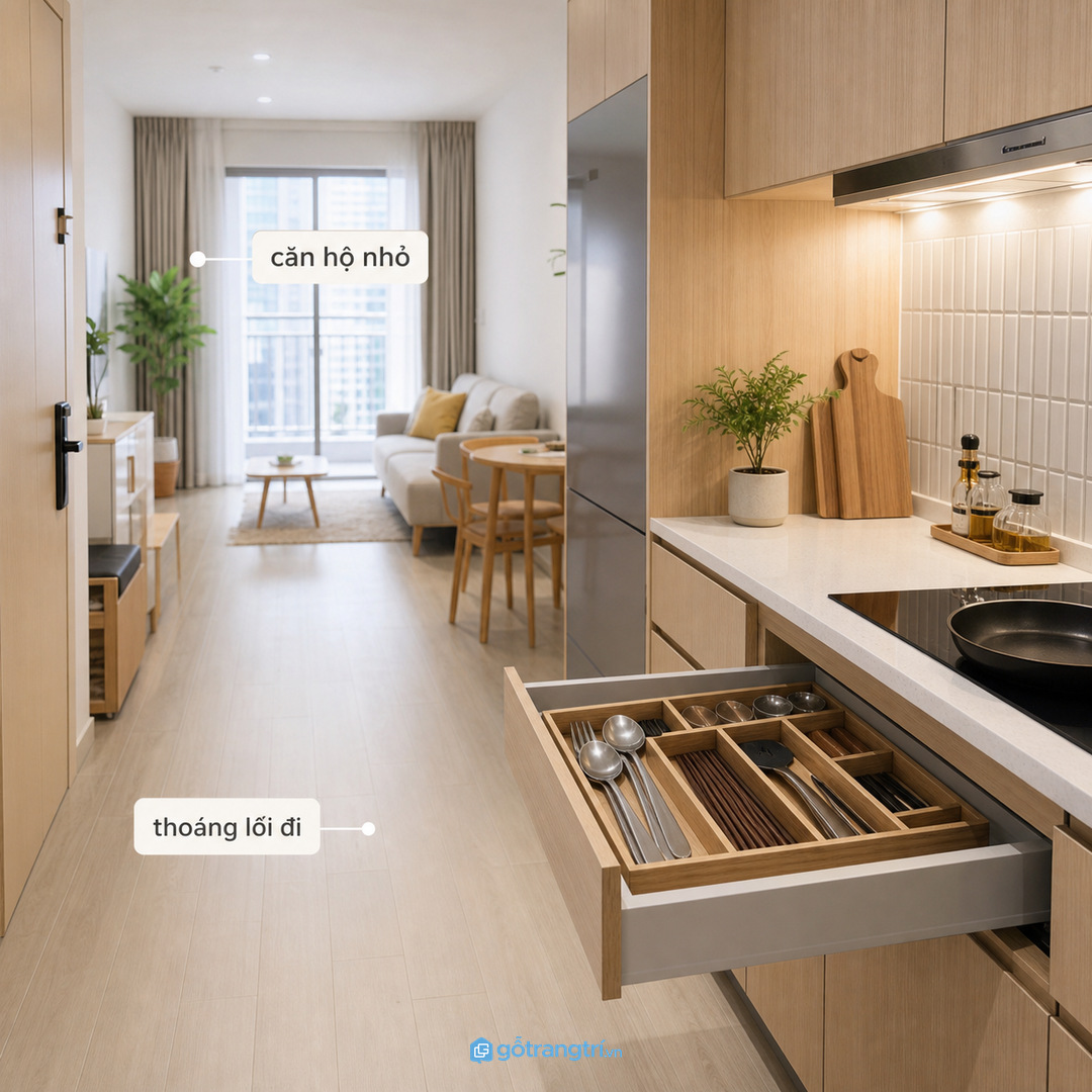 Khay có thể tháo rời sẽ dễ vệ sinh vụn thức ăn