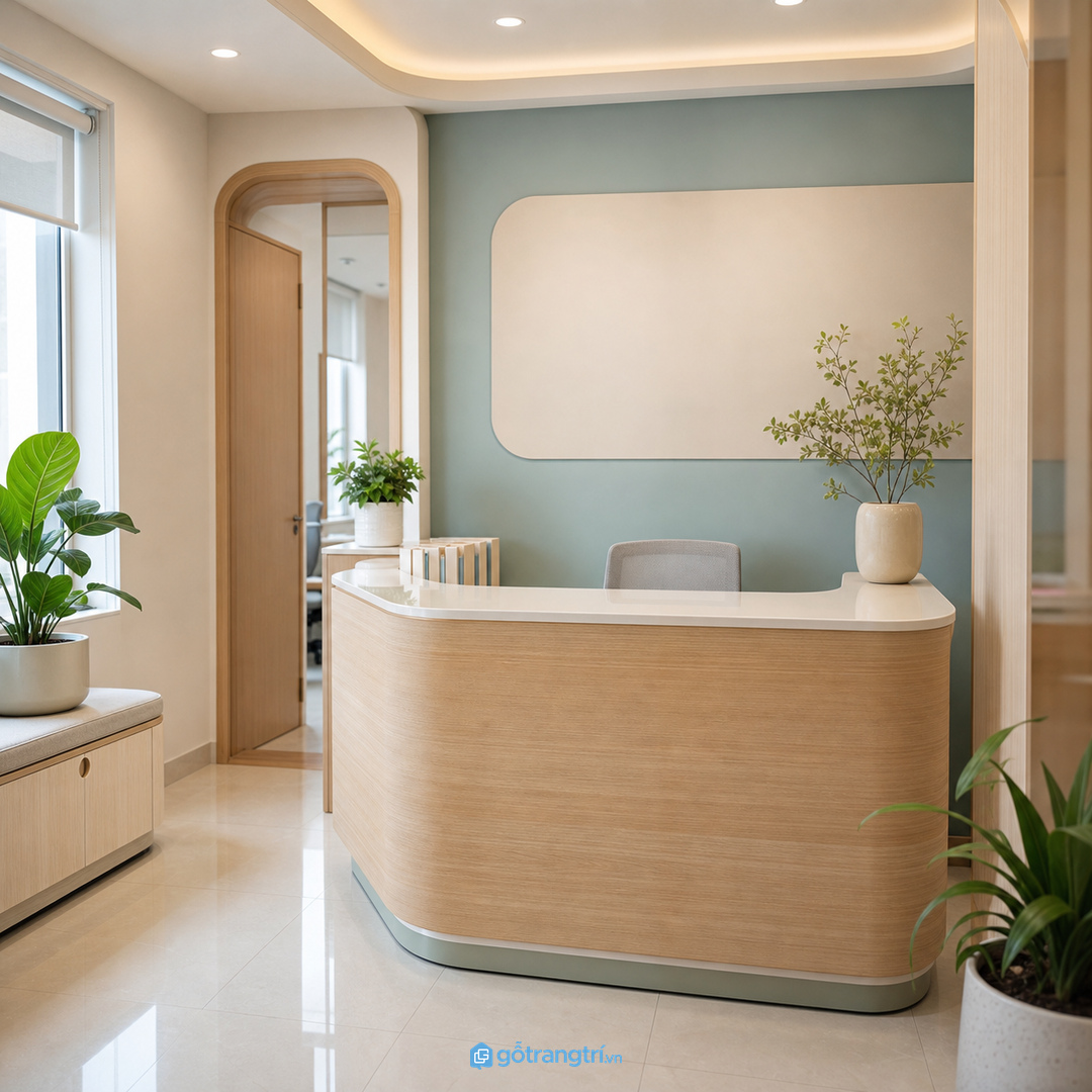 Chọn vật liệu dễ lau, cạnh bo và màu sáng cho không gian nhỏ