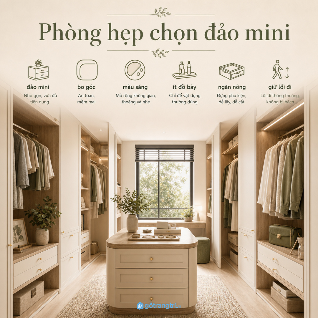 Kết hợp mặt kính, ngăn kéo êm và ánh sáng để đồ dễ nhìn hơn