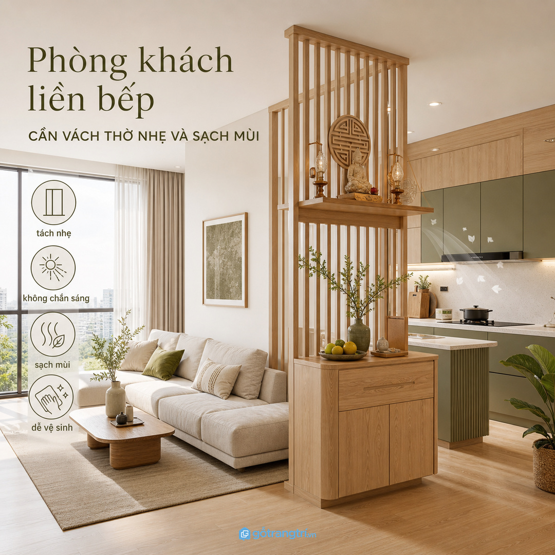 An toàn khói hương, điện đèn và vật liệu là phần không thể bỏ qua