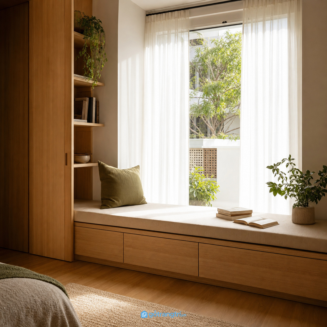 Phòng khách nhỏ cần thêm chỗ ngồi phụ