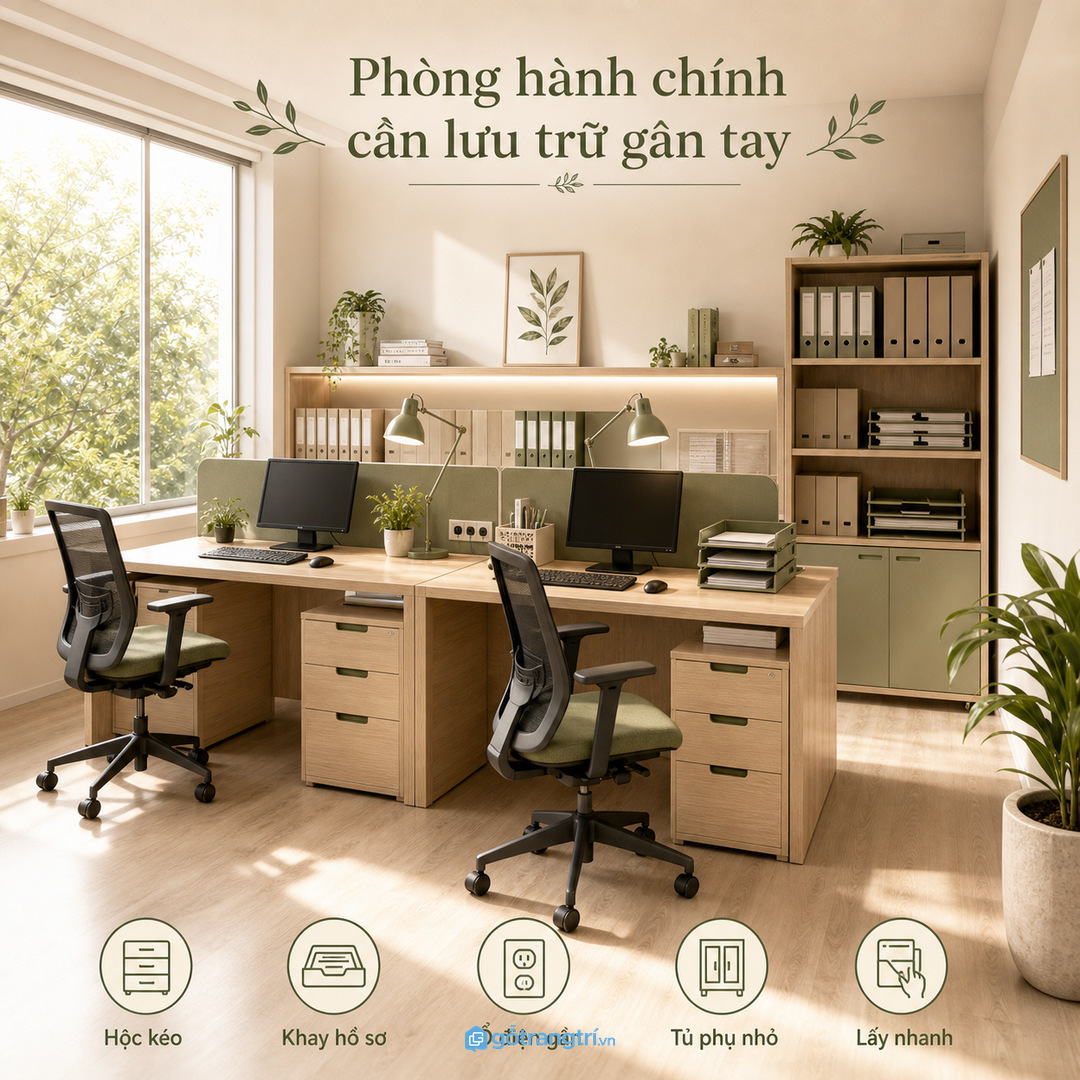 Khu tư vấn hoặc showroom cần mặt ngoài đẹp và ít lộ đồ