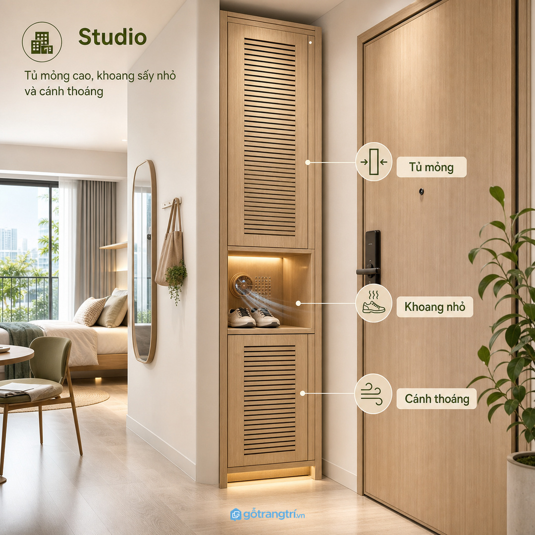Gia đình có trẻ nhỏ nên tách giày ẩm, hóa chất và dây điện
