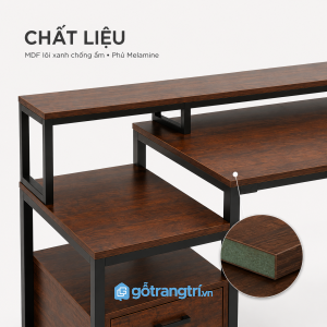 Bề mặt dễ vệ sinh, sử dụng ổn định