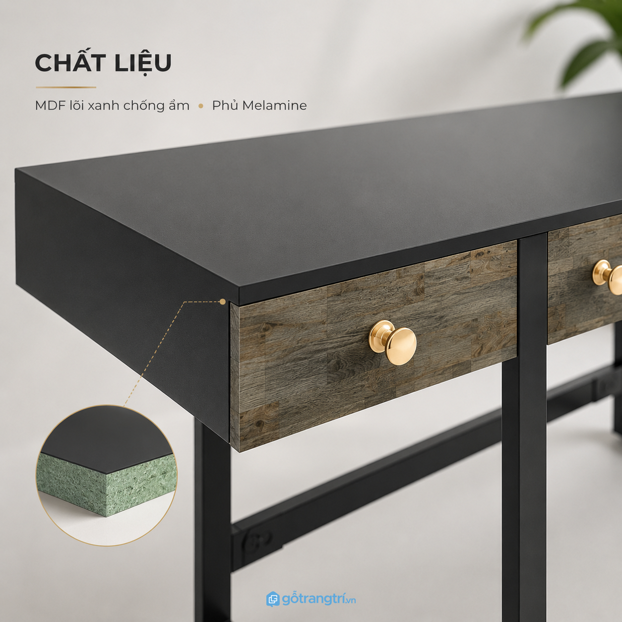 Chất liệu bền chắc đáp ứng nhu cầu sử dụng lâu dài