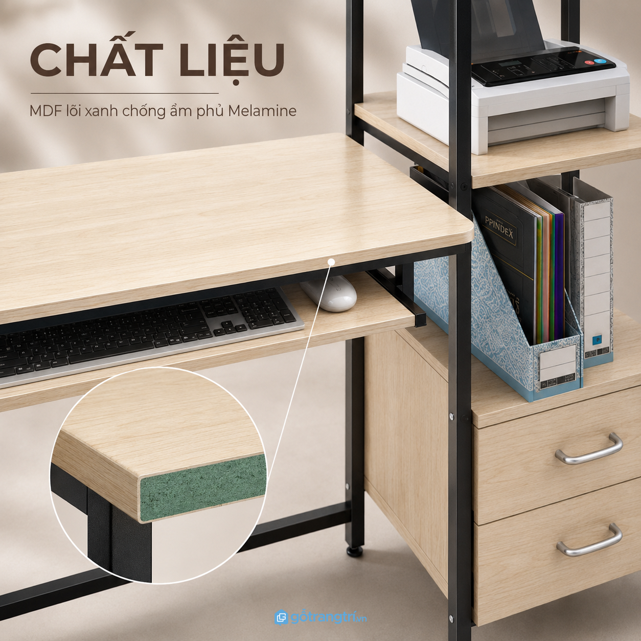 Chất liệu bền chắc, sử dụng ổn định