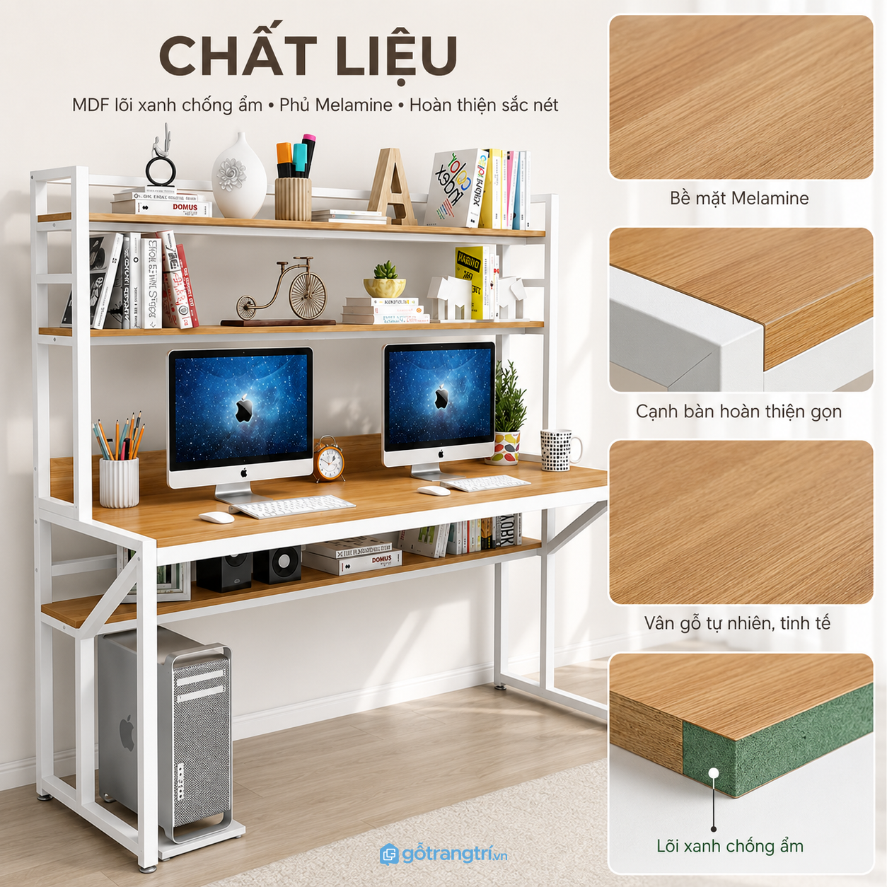 Chất liệu bền đẹp cho thời gian sử dụng lâu dài Chất liệu bền đẹp cho thời gian sử dụng lâu dài