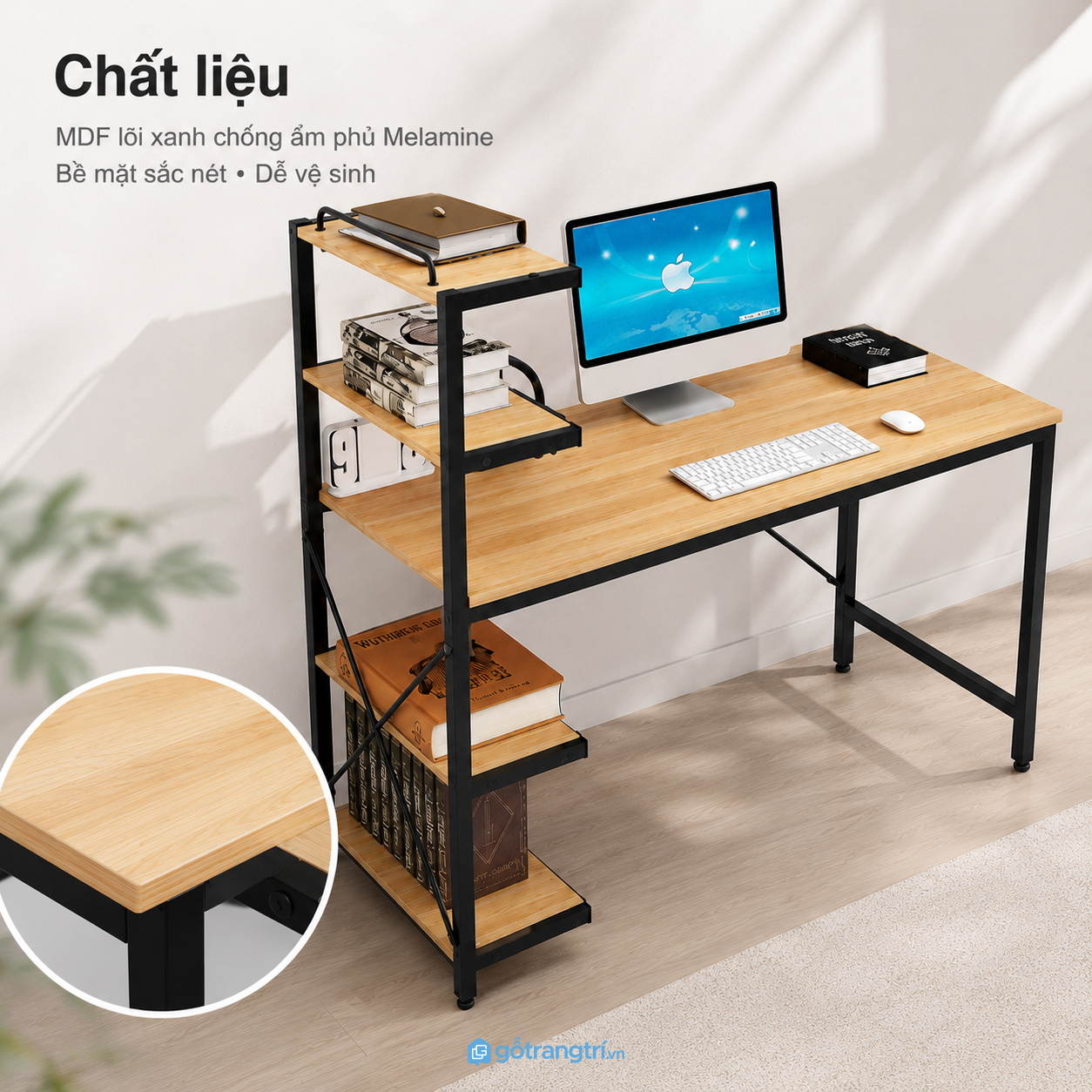 Chất liệu bền đẹp cho thời gian sử dụng lâu dài