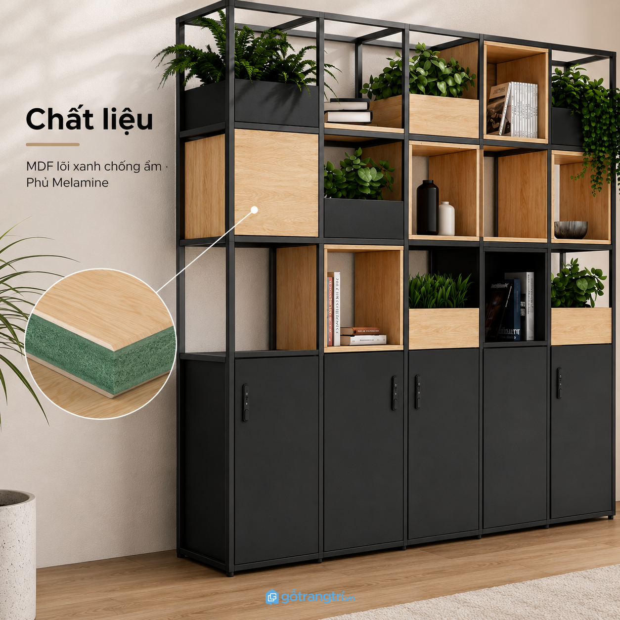 Chất liệu bền đẹp đáp ứng cường độ sử dụng cao Chất liệu bền đẹp đáp ứng cường độ sử dụng cao