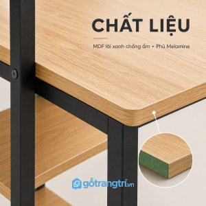 Chất liệu bền đẹp đáp ứng nhu cầu sử dụng lâu dài