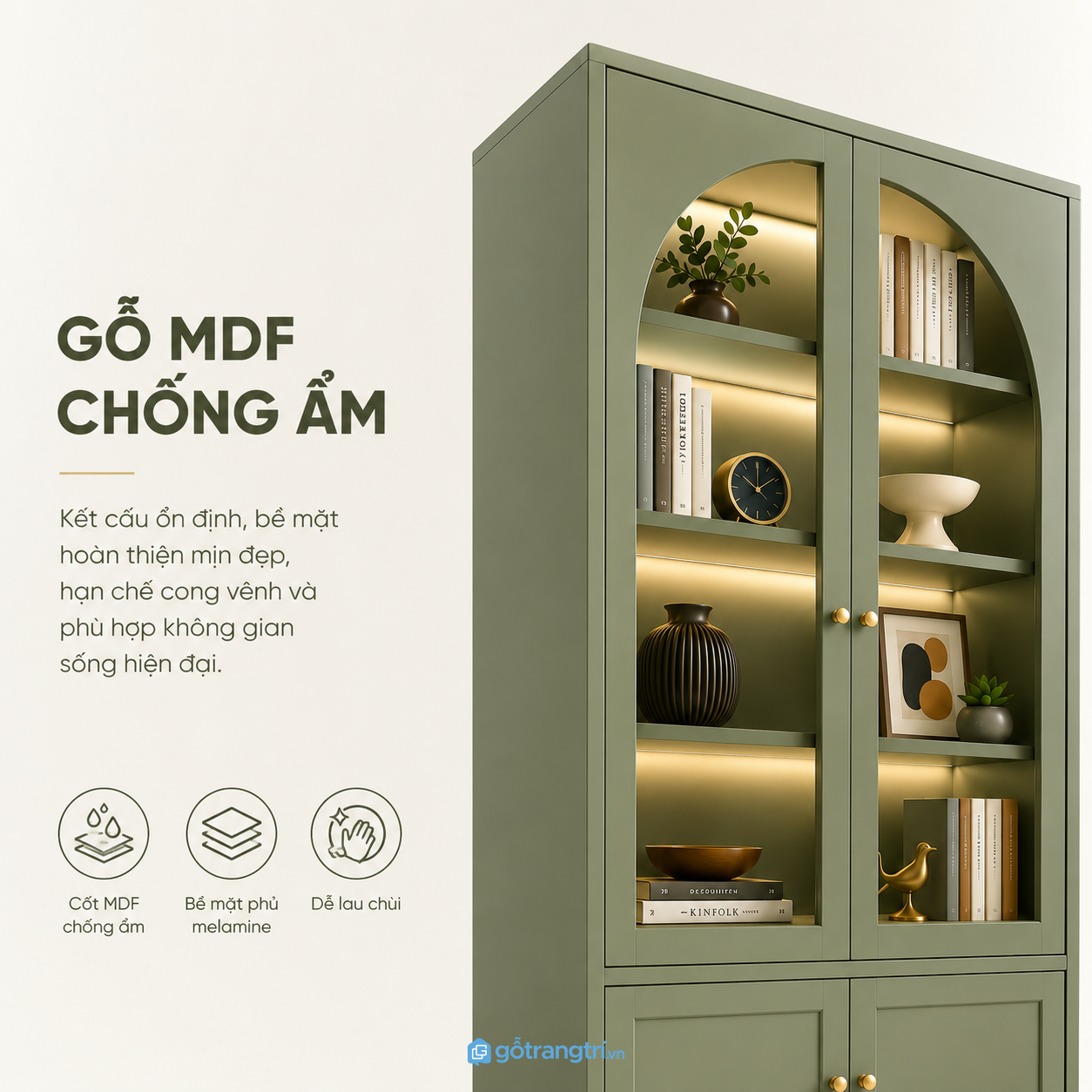 Chất liệu bền đẹp, đáp ứng nhu cầu sử dụng lâu dài