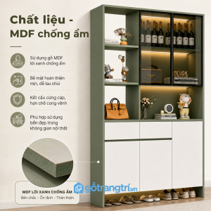 Chất liệu bền đẹp, dễ vệ sinh