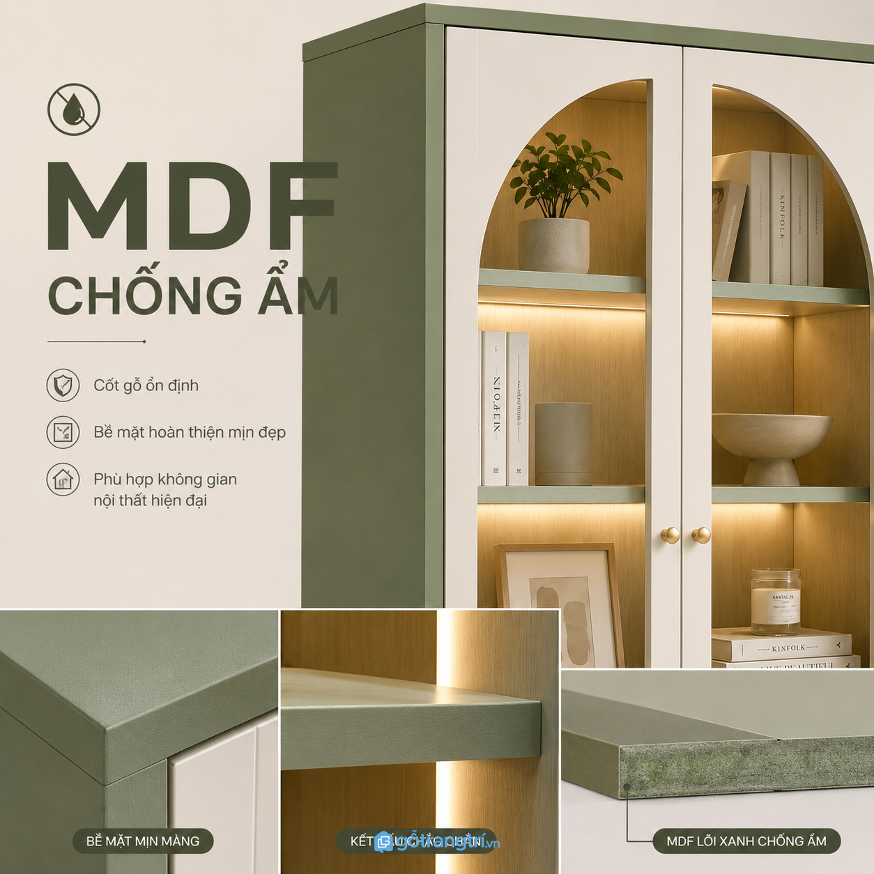 Chất liệu bền đẹp, phù hợp sử dụng lâu dài