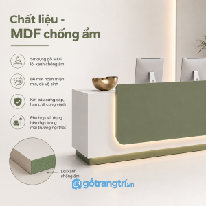 Chất liệu bền đẹp, phù hợp sử dụng lâu dài