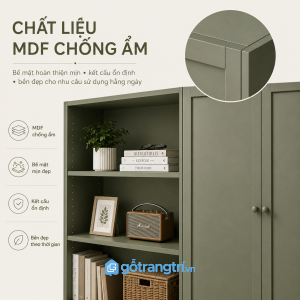 Chất liệu bền đẹp, phù hợp sử dụng lâu dài