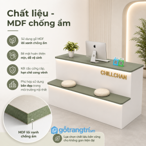 Chất liệu bền đẹp, phù hợp sử dụng lâu dài