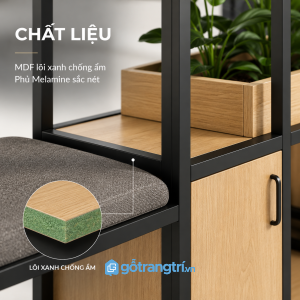 Chất liệu bền đẹp, phù hợp sử dụng lâu dài