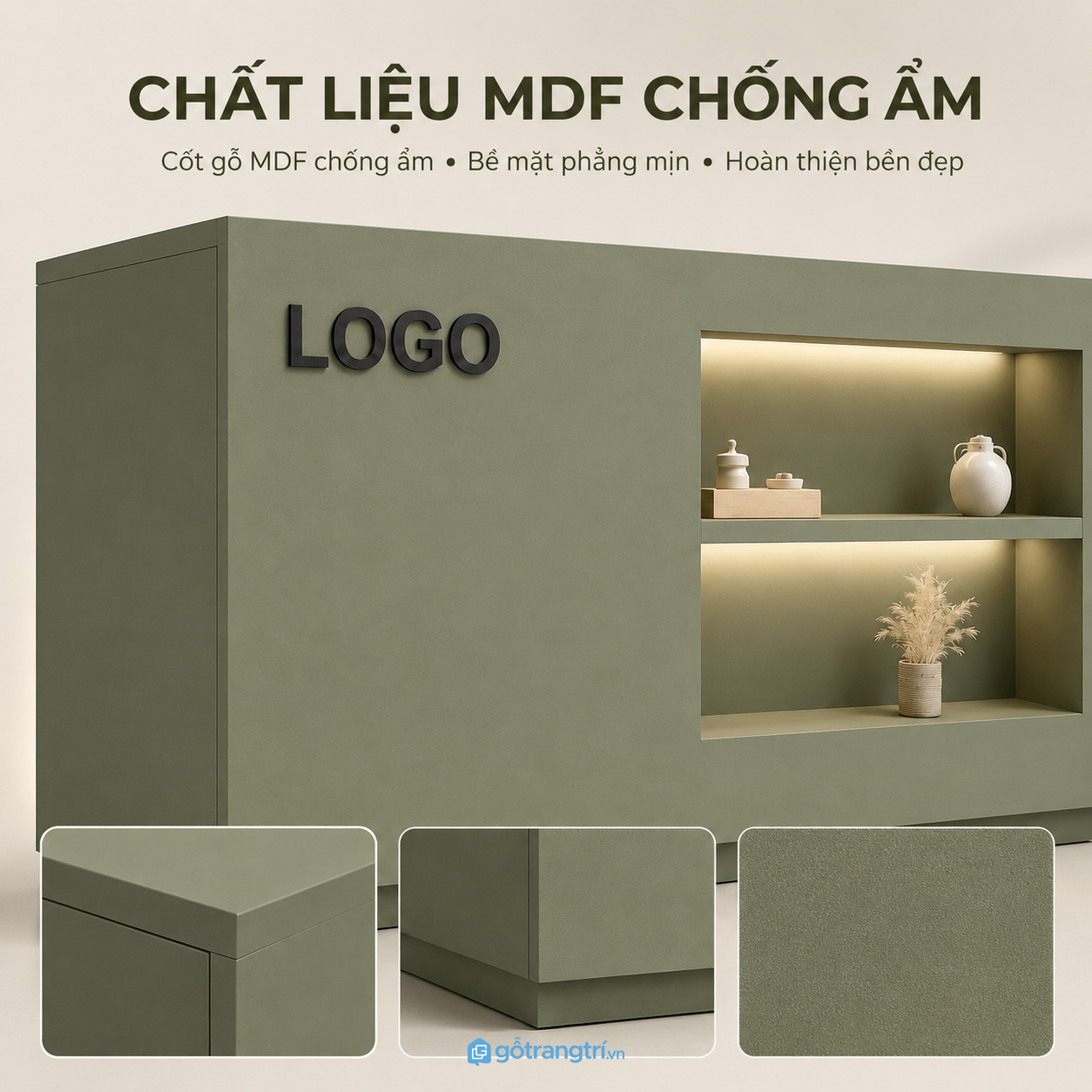 Chất liệu bền đẹp, phù hợp sử dụng trong môi trường doanh nghiệp Chất liệu bền đẹp, phù hợp sử dụng trong môi trường doanh nghiệp